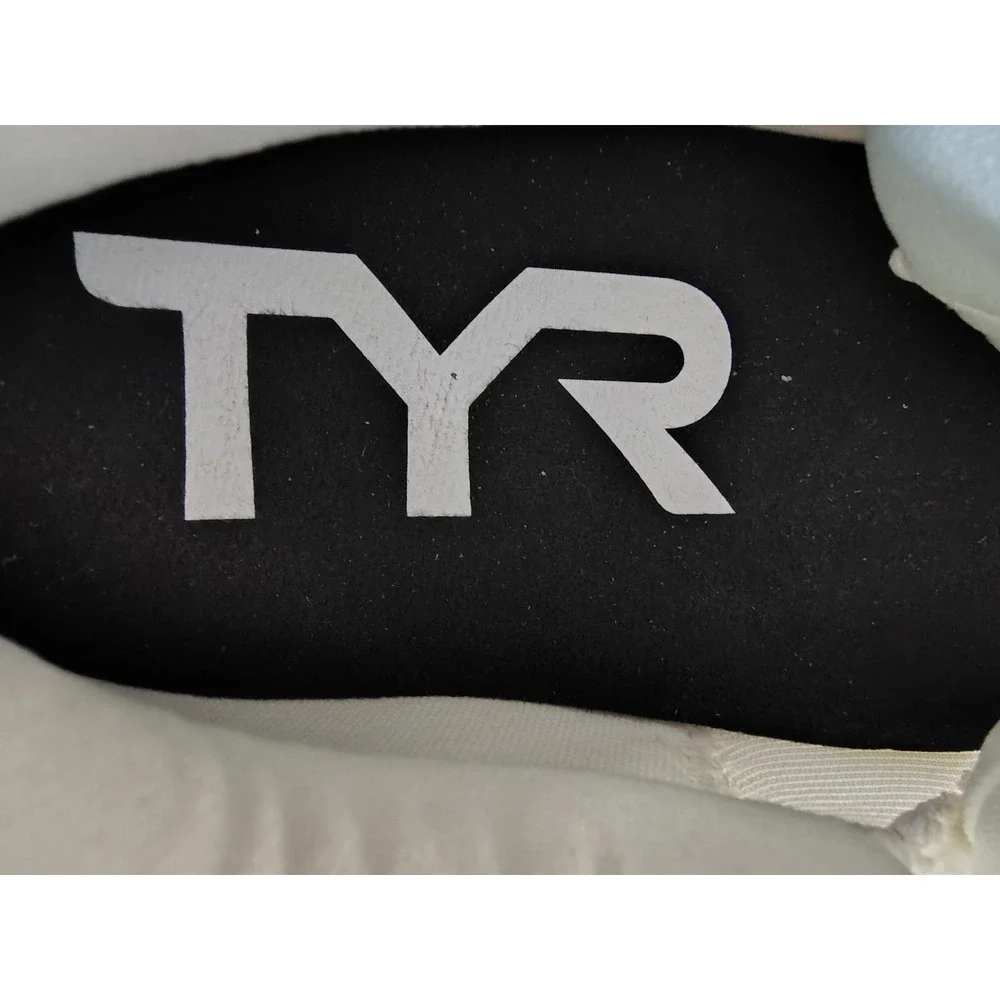 TYR CXT-2 Trainer Womens 8 White Black Mesh Athletic Cross Training Shoes 6.5Men